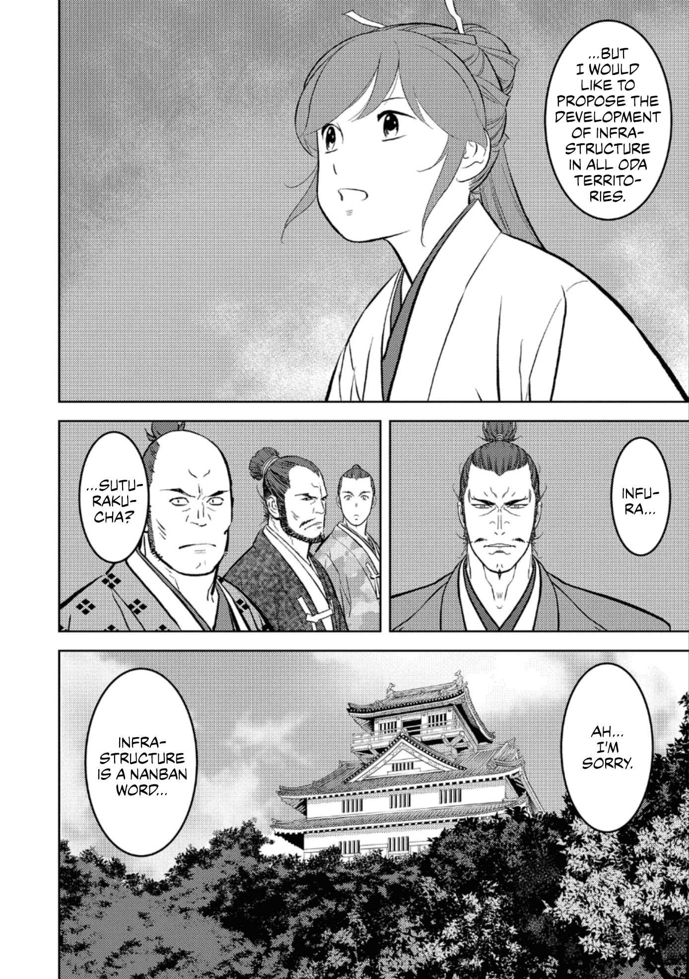 Sengoku Komachi Kuroutan: Noukou Giga Chapter 60 13